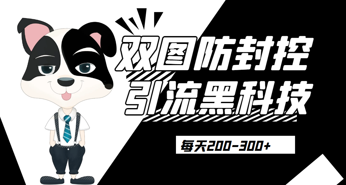 外边卖300元的双图防封控引流截流黑科技【揭秘】网赚项目-副业赚钱-互联网创业-资源整合智云网赚